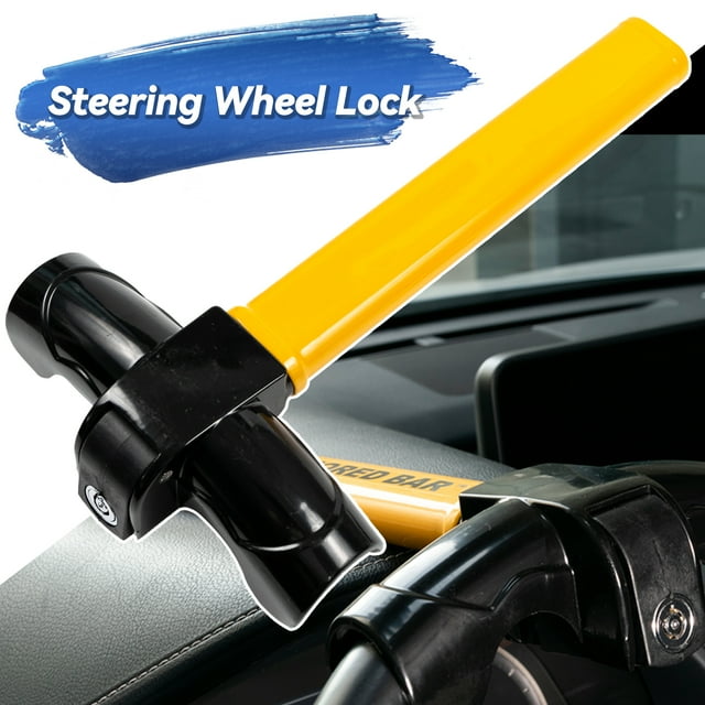 Steering Wheel Lock The Club Twin Hooks Anti Theft Car Truck SUV Auto w