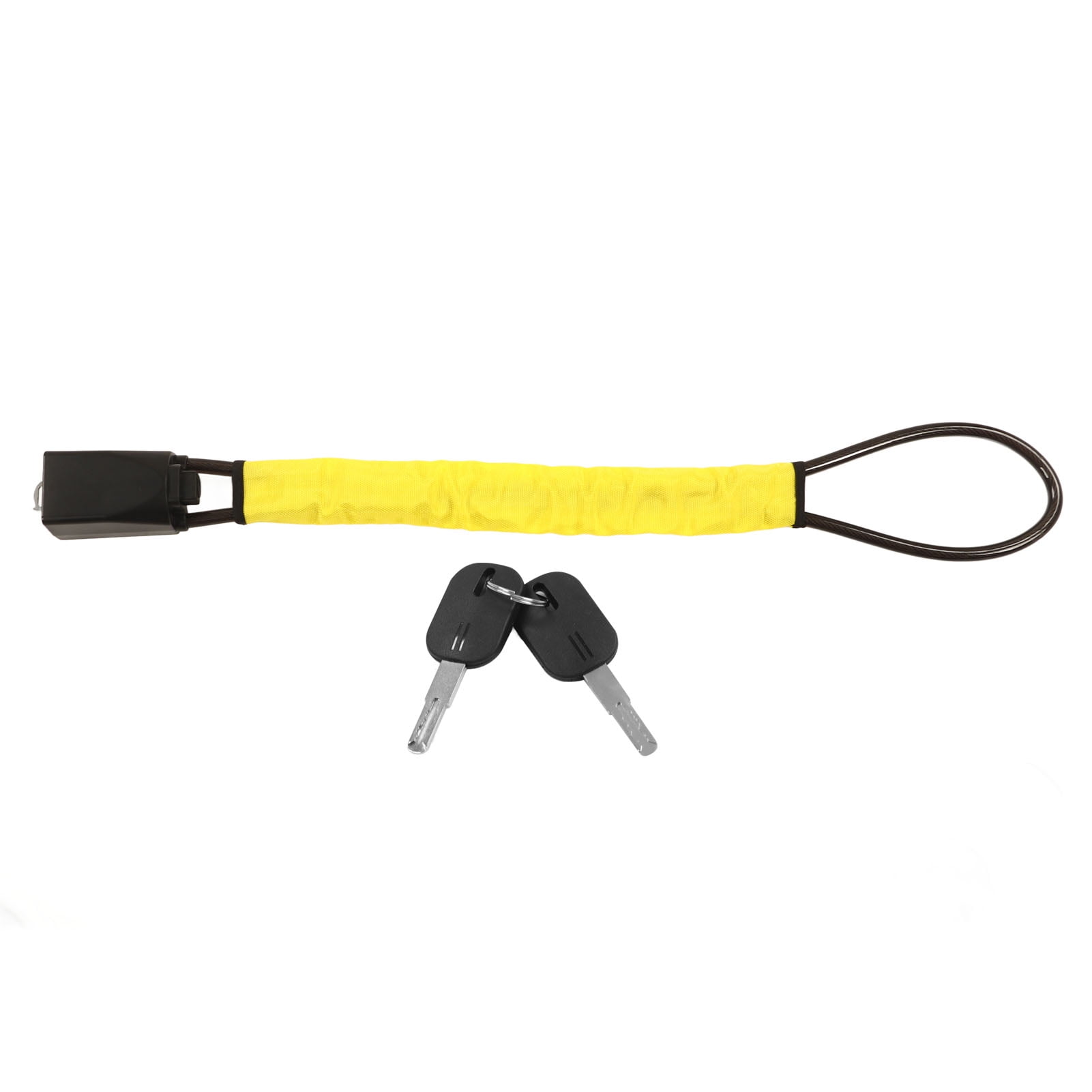 Steering Wheel Lock with 2 Keys Anti Theft Universal Fit Seat Belt Lock