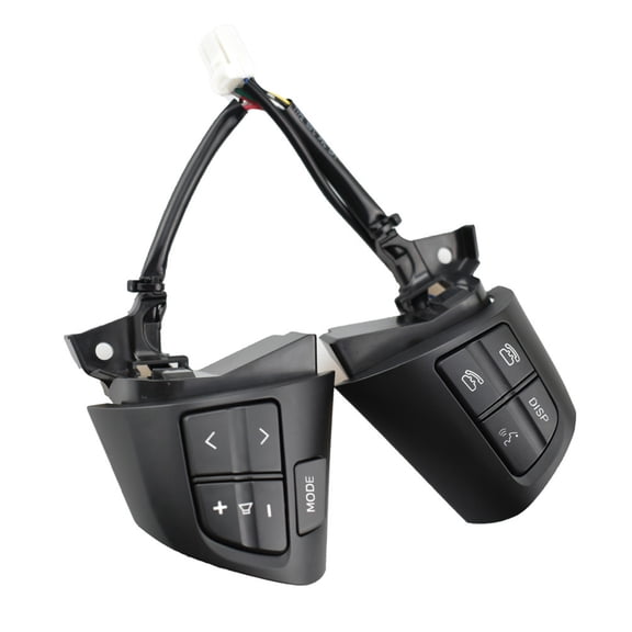 Steering Wheel Mounted Cruise Control Switch Button Kit, Fit For Toyota Corolla 2010-2013, Replace #84250-02230, Cruise Control Switch Replacement-a pair