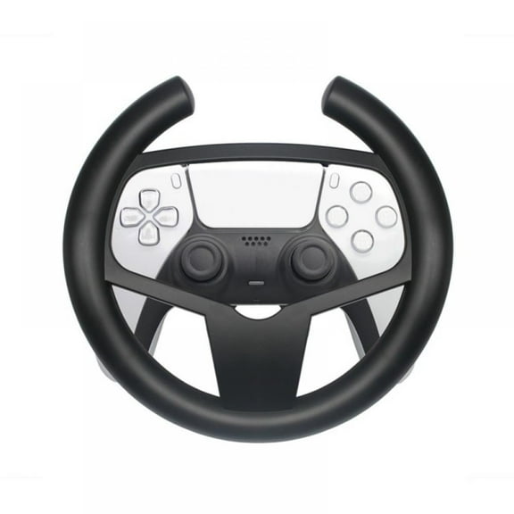 Steering Wheel for PS5 Controller, Gaming Racing Steering Wheel, Grip Controller Accessories for Playstation 5, Works with PS5 Car Driving Video Games