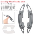 thumbnail image 1 of Steering Wheel Paddle Shifter Extension For Lexus RX NX Aluminium Grey, 1 of 14