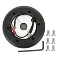 Steering Wheel Quick Release Hub Adapter 6 Holes Fit for Mitsubishi