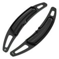 thumbnail image 1 of Unique Bargains Steering Wheel Shift Paddle Cover Shifter Extension for Porsche Cayenne 2010-2021 Aluminum Alloy (Set of 2) Black, 1 of 7