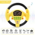 thumbnail image 1 of Steering Wheel Simulated Toy, Small Electronic Simulated Driving Driver Racing Toy with Sound, 1 of 9