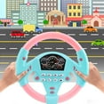 thumbnail image 1 of Steering Wheel Simulated Toy, Small Electronic Simulated Driving Driver Racing Toy with Sound, 1 of 9