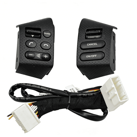 Steering Wheel Switch Replacement For Nissan Versa 2011 2012 Cruise Control Switch Steering Wheel Control Switch Button-black-one piece