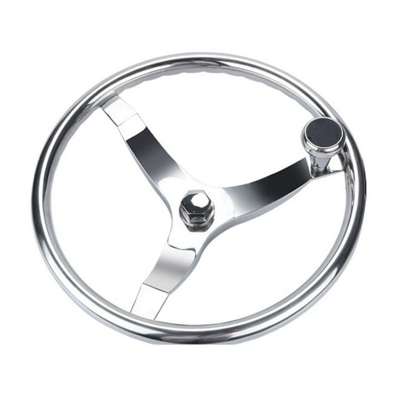 Steering Wheel, Yacht Hardware Accessories Stainless Steel Marine Hardware Steering Wheel Hydraulic Rudder Steering Wheel, Marine Hardware
--------
,Well-Made