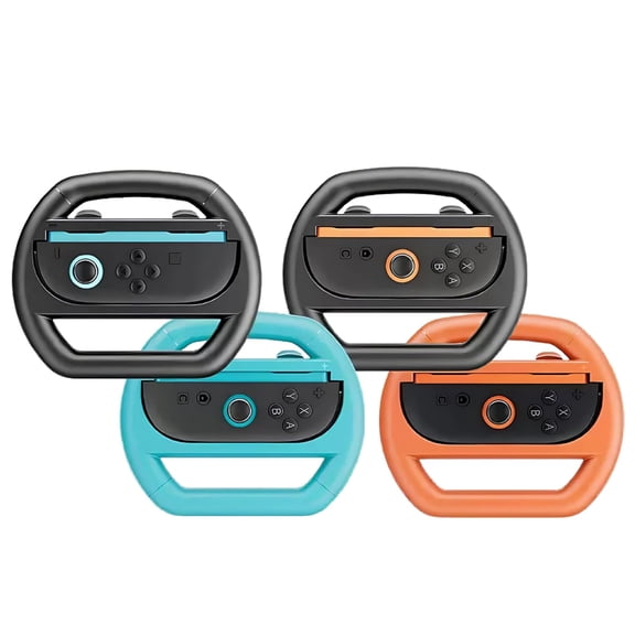 Steering Wheel for Nintendo Switch 2 Joy-Cons, Racing Wheels for Mario Kart 9/8, Simulates Realistic Racing Experience, Joy-Con Controller Attachment