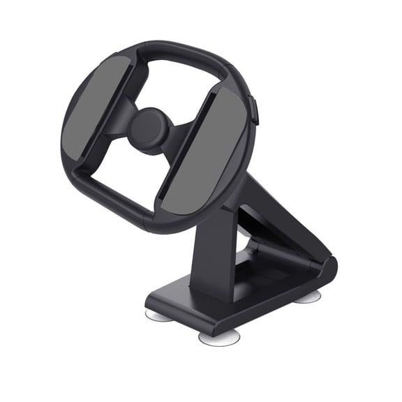 Steering Wheel with Suction Cup Base Racing Wheel Grip for NS2 Racing Steering Wheel Gaming Accessories