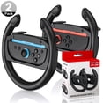 thumbnail image 1 of Steering Wheels Designed for Switch 2 Joy-Con Controllers,Racing Wheels for Kart 9/8 Deluxe, Simulates Realistic Racing Experience, Nintendo Switch 2 Steering Wheel Joycon Controller Accessory, 1 of 7