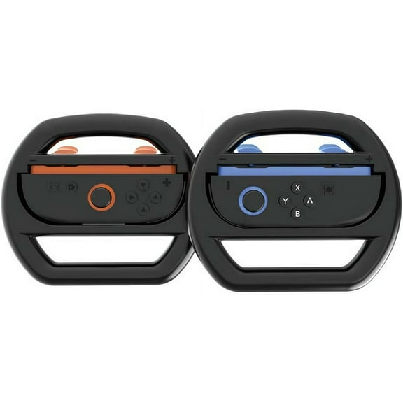 Steering Wheels for NS Switch 2, Accessories for Mar Kart World, Ergonomic Grip for Enhanced Mar Kart & Racing Game Experience