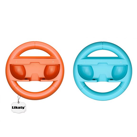 Steering Wheels for Nintendo Switch 2 Console JoyCons,Racing Wheels for Racing Game,Accessories for Switch 2 (2025) JoyCon, Set of 2