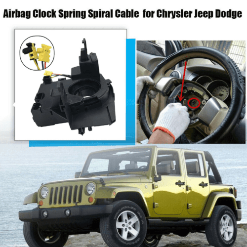 Steering wheel clock spring with angle sensor 5156106AF suitable for Chrysler Dodge Jeep-
