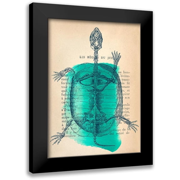 Stef, Lamanche 18x24 Black Modern Framed Museum Art Print Titled - Memories of the Wild I