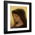 thumbnail image 1 of Stefan Bakałowicz 18x24 Black Modern Framed Museum Art Print Titled - Head of Madonna (Before 1918), 1 of 5