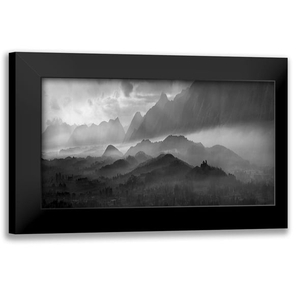 Stefan, Jacek 14x9 Black Modern Framed Museum Art Print Titled - Valhalla
