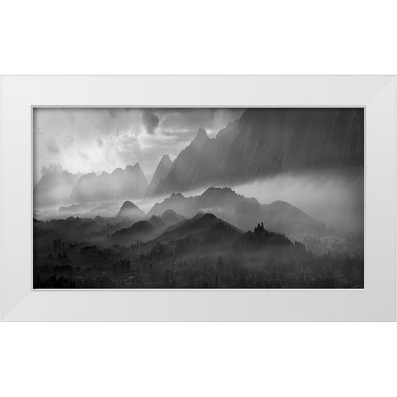 Stefan, Jacek 14x9 White Modern Wood Framed Museum Art Print Titled - Valhalla