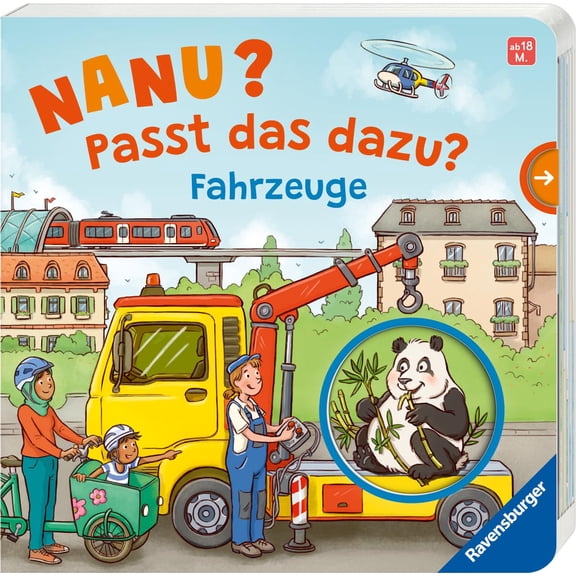Stefan Leuchten Nanu? Passt das dazu? Fahrzeuge - Pappbilderbuch mit Schiebern zum (Paperback)