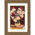 thumbnail image 1 of Stefan Luchian 2x Matted 18x24 Gold Ornate Framed Art Print 'Vase with Carnations', 1 of 2