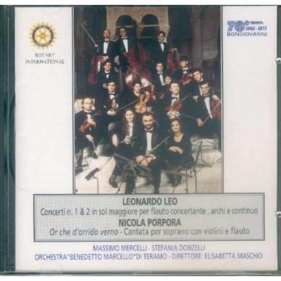 Stefania Donzelli - Concerti Per Flauto / Archi E Basso Continuo NN 1 - Music & Performance - CD