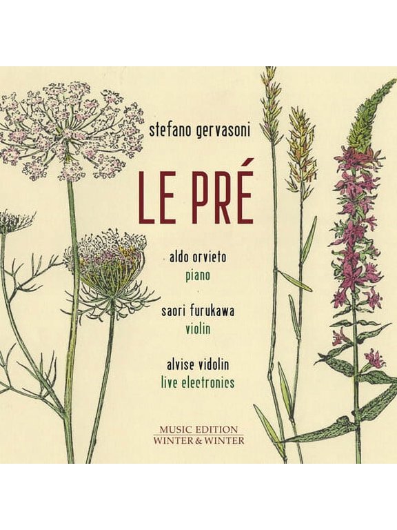 Stefano Gervasoni - Le Pre - Music & Performance - CD