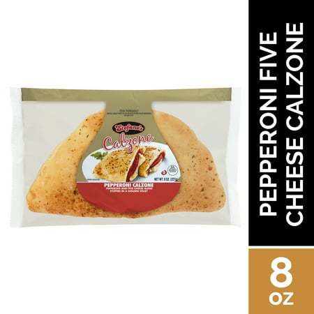 Stefano's Pepperoni Five Cheese Calzone, Ready to Heat, 8 oz (Refrigerated)