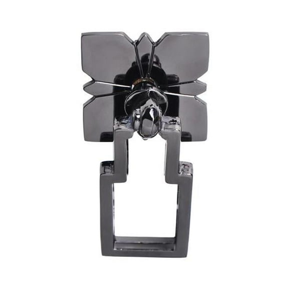 Steffi Drop Ring Cabinet Hardware Weathered Nickel Finish