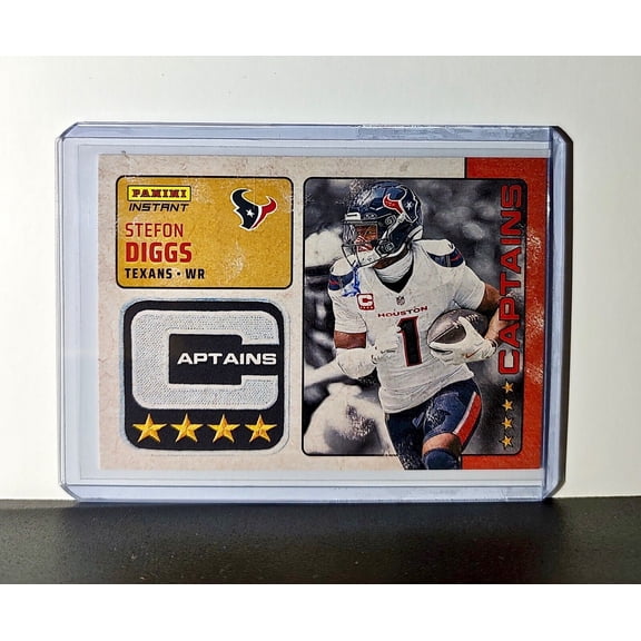 Stefon Diggs 2024 Panini Captains NFL #35 Card Houston Texans 1/351