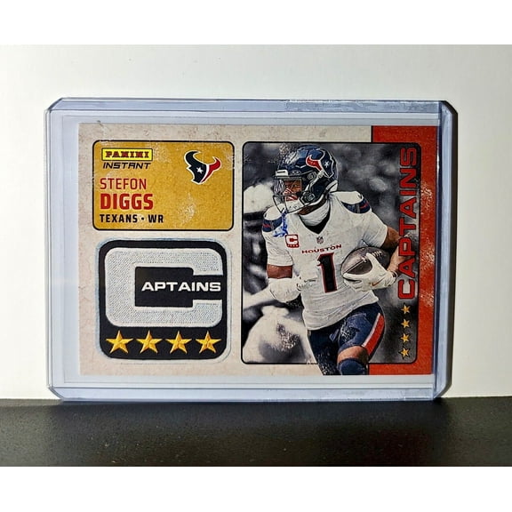 Stefon Diggs 2024 Panini Captains NFL #35 Card Houston Texans 1/351