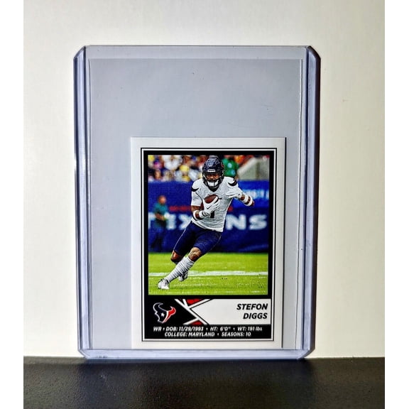 Stefon Diggs 2024 Panini NFL Sticker #176 Houston Texans
