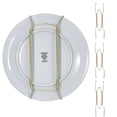 thumbnail image 1 of Steger 4PCS Invisible Plate Hangers Wall Plate Hangers Stainless Steel Decorative Wire Plate Hangers Holders Wall Hooks for Decorative Plates and Art, 1 of 8
