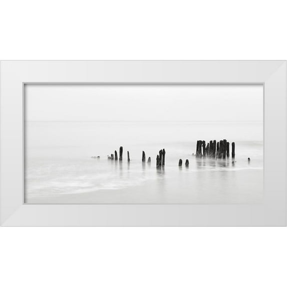 Steger, Uwe 24x14 White Modern Wood Framed Museum Art Print Titled - North Sea III