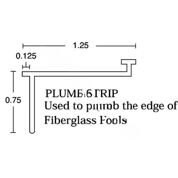 Stegmeier 9CF922-FLEX 8 ft. Capstone Form with Flexible Plumb Strip - Gray - 14 per Box