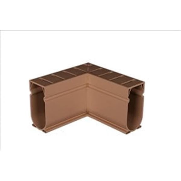Stegmeier D9T 90 Degree Angle-Deck Drain, Tan