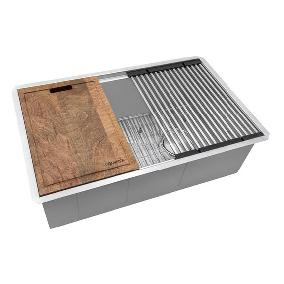 Stegmeier Rvh8582 Stainless Steel 30" Kitchen Sink