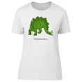 thumbnail image 1 of Stegosaurus Cartoon T-Shirt Men -Image by Shutterstock, Male 4X-Large, 1 of 4