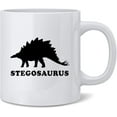 thumbnail image 1 of Stegosaurus Retro Dinosaur 80s Ceramic Coffee Mug Tea Cup Fun Novelty Gift 12 oz, 1 of 3