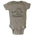 thumbnail image 1 of Stegosaurus Sketch Cool Prehistoric Animal Dinosaur Baby Bodysuit - Grey, 1 of 2
