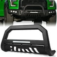 thumbnail image 1 of Stehlen 642167817574 Advance Series Aluminum LED Bull Bar - Textured Black For 1999-2004 Ford F250 F350 F450 F550 Superduty / 2000-2004 Excursion, 1 of 8