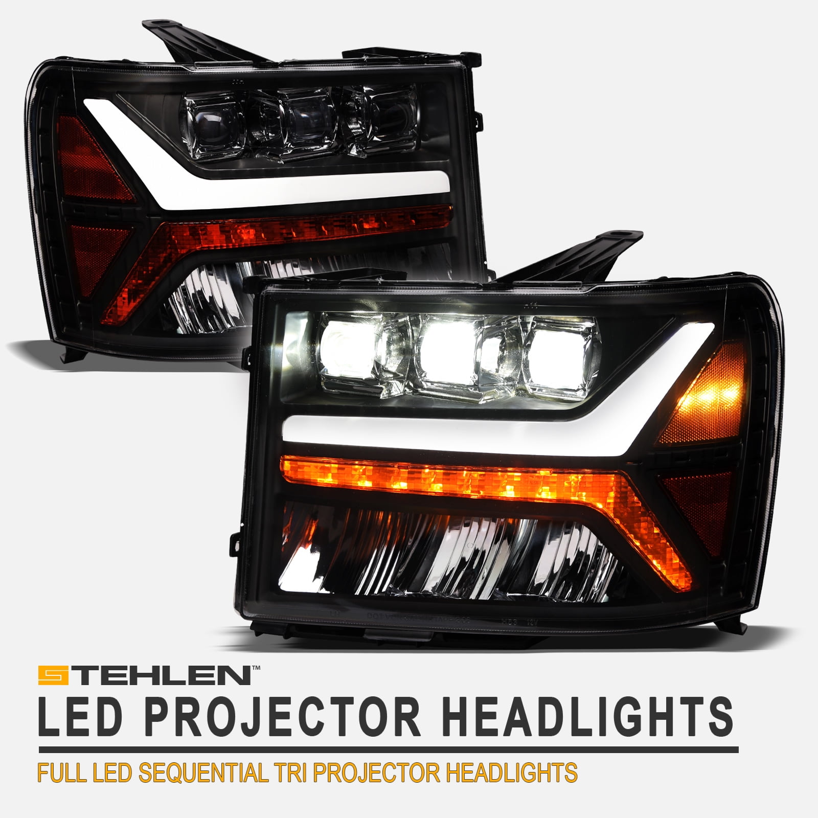 2013 gmc 2024 sierra led headlights