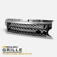 thumbnail image 1 of Stehlen 642167820062 Honeycomb Mesh Front Hood Bumper Grille - Chrome / Black For 2005-2009 Land Rover LR3 Discovery, 1 of 5