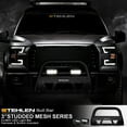 thumbnail image 1 of Stehlen 714937185494 3" Studded Mesh Series Bull Bar ( Matte Black ) with 36W CREE LED Light Bars For 1998-2011 Ford Ranger, 1 of 8