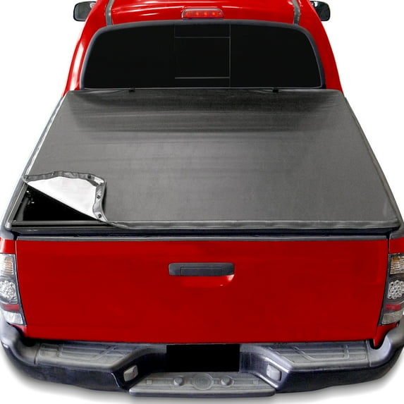 Stehlen 714937188679 Hidden Snap Tonneau Cover - Black For 1994-2003 Chevy S10 GMC S15 Sonoma / 1996-2000 Isuzu Hombre 6 Feet ( 72" ) Bed