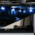thumbnail image 1 of Stehlen 733469489627 Lock And Roll Up Tonneau Cover with Truck Bed LED Lights For 2000-2004 Dodge Dakota 5.5 Feet ( 66" ) Short Bed, 1 of 8