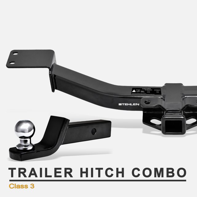 Stehlen 733469491668 Class 3 Trailer Hitch Receiver 2" with Loaded Ball