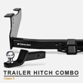 thumbnail image 1 of Stehlen 733469492276 Compatible With 2002-2008 Dodge Ram 1500 / 2003-2025 2500 3500 Class 3 Trailer Hitch Receiver 2" with Loaded Ball Mount, 1 of 7