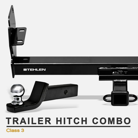 Stehlen 733469492481 Class 3 Trailer Hitch Receiver 2" with Loaded Ball Mount For 2005-2015 Toyota Tacoma
