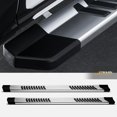 thumbnail image 1 of Stehlen 733469494737 6" OE Series With Polymer Stripes Design Aluminum Running Boards - Polish Silver For Ram 1500 2009-2018 / Classic 2019-2022 Quad ( Extended ) Cab, 1 of 8