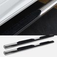 thumbnail image 1 of Stehlen 733469495727 4" Oval Side Step Nerf Bars - Stainless Steel For 2001-2003 Ford F150 Supercrew ( Crew ) Cab, 1 of 8