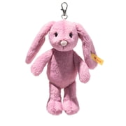 Steiff Hoppie Rabbit Keyring, bright pink 6
